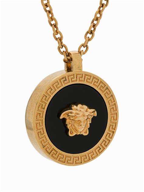 versace jade pendant|versace pendant men's.